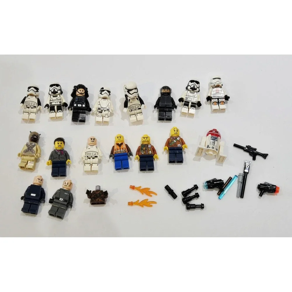 Lot of Lego Minifigures Star Wars Mixed Assorted Bits & Pieces Weapons Variety